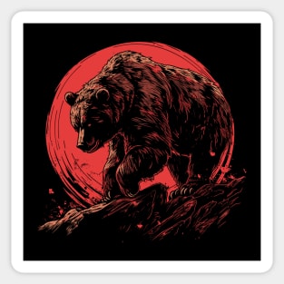 Grizzly Bear Sticker